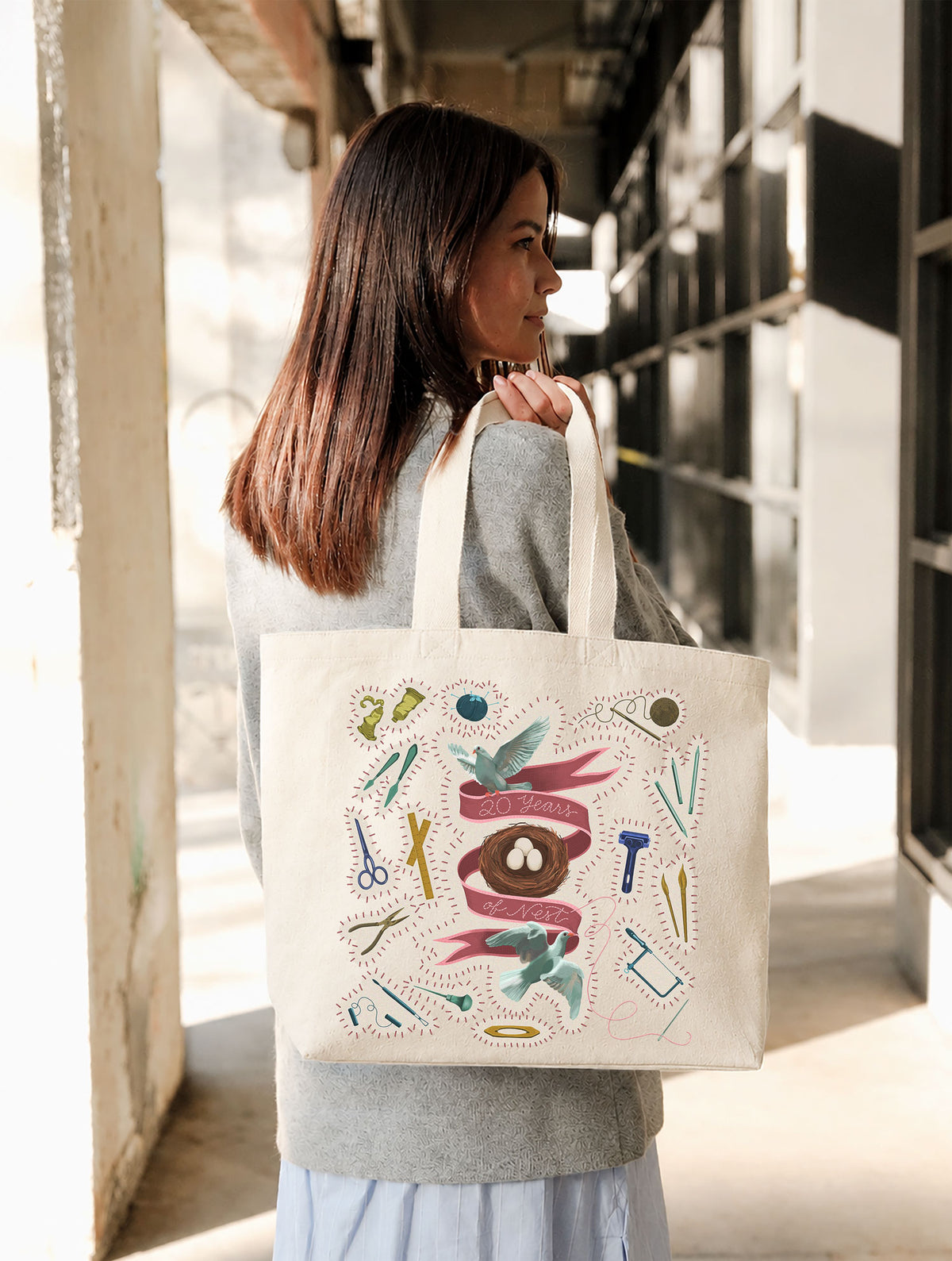 Nest 20th Anniversary Tote