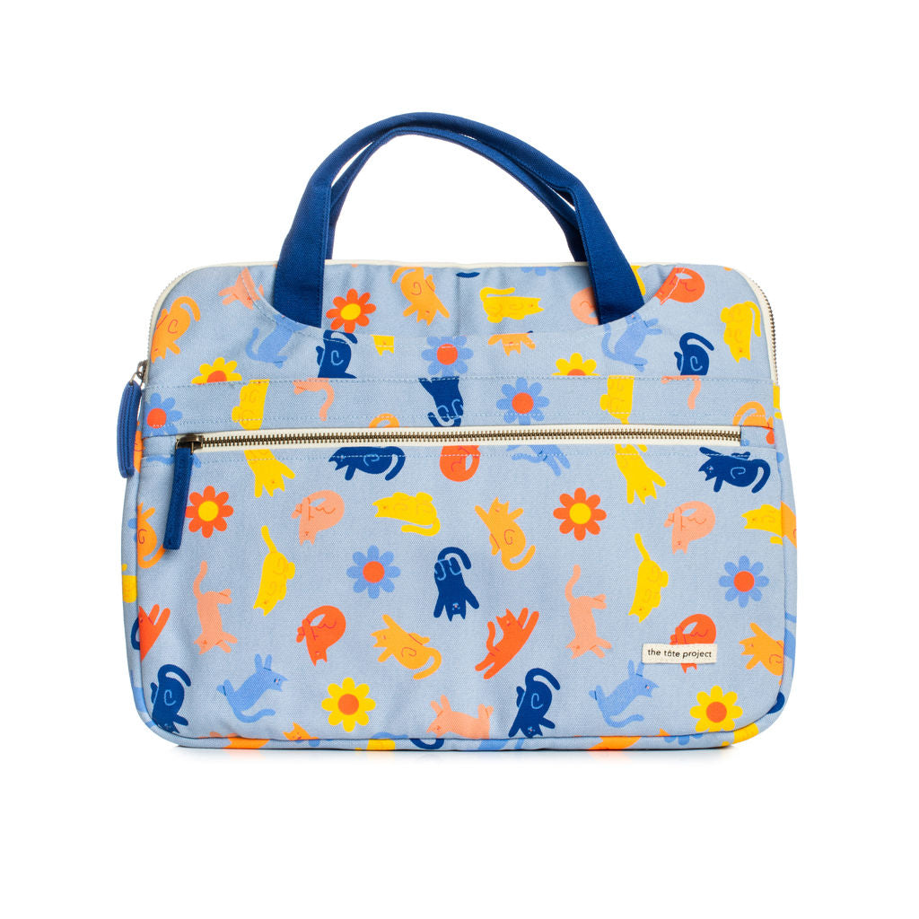 Laptop Case Meow Meadow