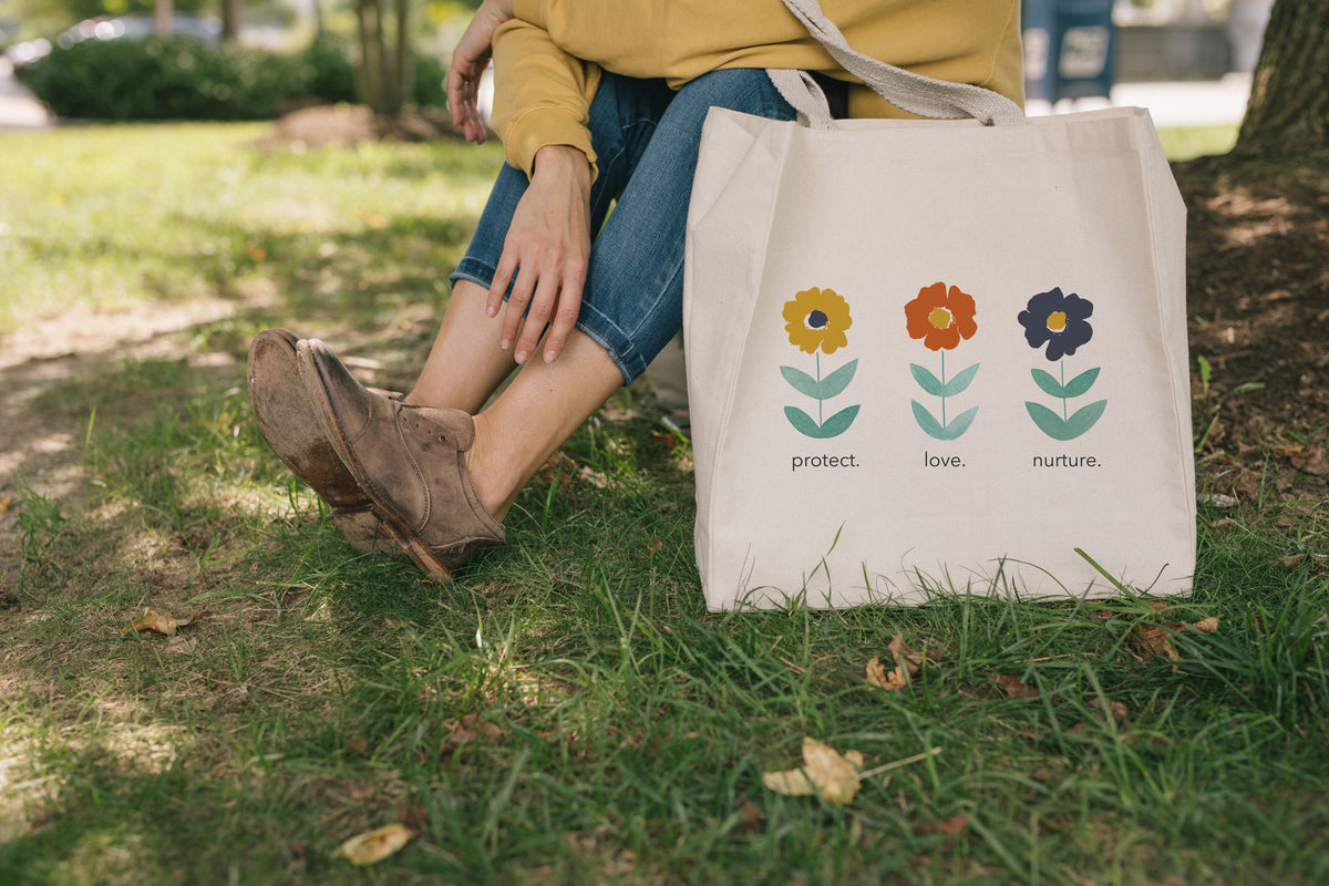 Protect. Love. Nurture | Tote