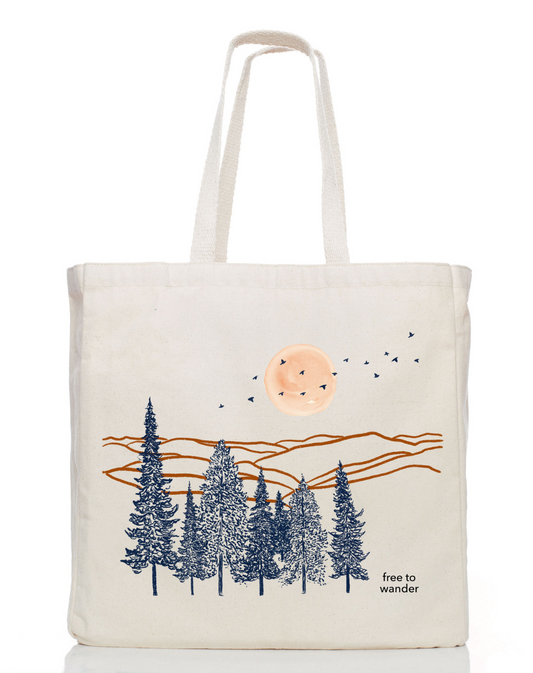 Free to Wander | Tote